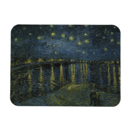 Vincent Van Gogh, die Sternennacht über der Rhone Magnet
