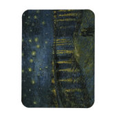 Vincent Van Gogh, die Sternennacht über der Rhone Magnet (Vertikal)