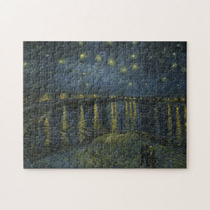 Vincent Van Gogh, die Sternennacht über der Rhone Puzzle