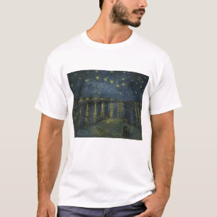 Vincent Van Gogh, die Sternennacht über der Rhone T-Shirt