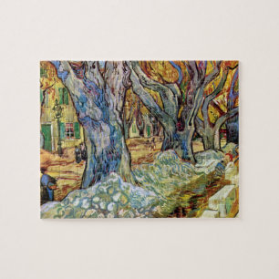 Vincent Van Gogh - Die Straßenbauer - Kunst Puzzle