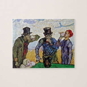 Vincent Van Gogh - Die Trinker - Kunstwerk Puzzle