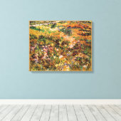 Vincent Van Gogh - Die Wiese im Garten Leinwanddruck (Insitu (Holzboden))