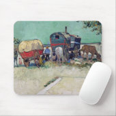 Vincent van Gogh | die Wohnwagen, Sinti und Mousepad (Mit Mouse)
