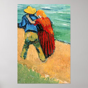 Vincent van Gogh - Die zwei Liebenden Poster