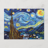 Vincent van Gogh digitale Vector-Studie Postkarte (Vorderseite)