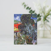 Vincent Van Gogh - Doctor Gachets Garden in Auvers Postkarte (Stehend Vorderseite)