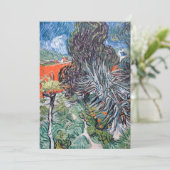 Vincent van Gogh - Doktor Gachets Garten Dankeskarte (Stehend Vorderseite)