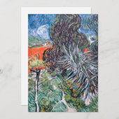 Vincent van Gogh - Doktor Gachets Garten Dankeskarte (Vorne/Hinten)