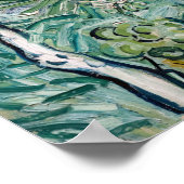 Vincent van Gogh - Doktor Gachets Garten Poster (Ecke)