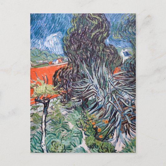 Vincent van Gogh - Doktor Gachets Garten Postkarte (Vorderseite)