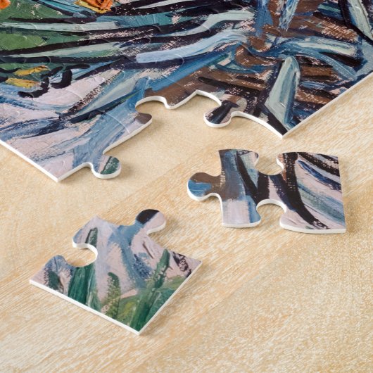 Vincent van Gogh - Doktor Gachets Garten Puzzle (Seite)