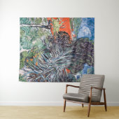 Vincent van Gogh - Doktor Gachets Garten Wandteppich (Beispiel (Horizontal))