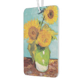 Vincent Van Gogh - Drei Sonnenblumen in einer Vase Autolufterfrischer (Links)