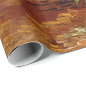 Vincent Van Gogh Drei Sonnenblumen in einer Vase Geschenkpapier (Rolleneckpunkt)