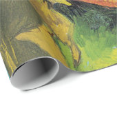 Vincent Van Gogh - Drei Sonnenblumen in einer Vase Geschenkpapier (Rolleneckpunkt)