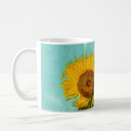 Vincent Van Gogh Drei Sonnenblumen in einer Vase Tasse