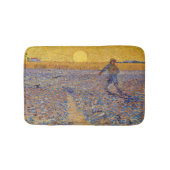 Vincent van Gogh - Dusche mit Setting Sun Badematte (Vorderseite)