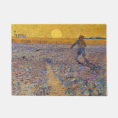 Vincent van Gogh - Dusche mit Setting Sun Fußmatte (Vorderseite)