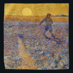 Vincent van Gogh - Dusche mit Setting Sun Halstuch<br><div class="desc">Die Dusche / Dusche mit Einstellung der Sonne - Vincent van Gogh,  Öl auf Leinwand,  1888,  Arles</div>