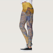Vincent van Gogh - Dusche mit Setting Sun Leggings (Links)