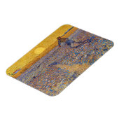 Vincent van Gogh - Dusche mit Setting Sun Magnet (Linke Seite)