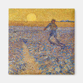 Vincent van Gogh - Dusche mit Setting Sun Magnet (Vorne)