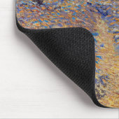 Vincent van Gogh - Dusche mit Setting Sun Mousepad (Ecke)