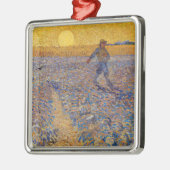 Vincent van Gogh - Dusche mit Setting Sun Ornament Aus Metall (Links)