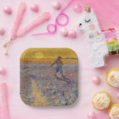 Vincent van Gogh - Dusche mit Setting Sun Pappteller (Party)