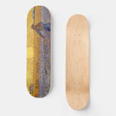 Vincent van Gogh - Dusche mit Setting Sun Skateboard (Vorderseite)