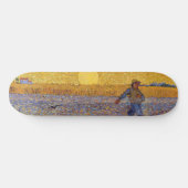 Vincent van Gogh - Dusche mit Setting Sun Skateboard (Horizontal)