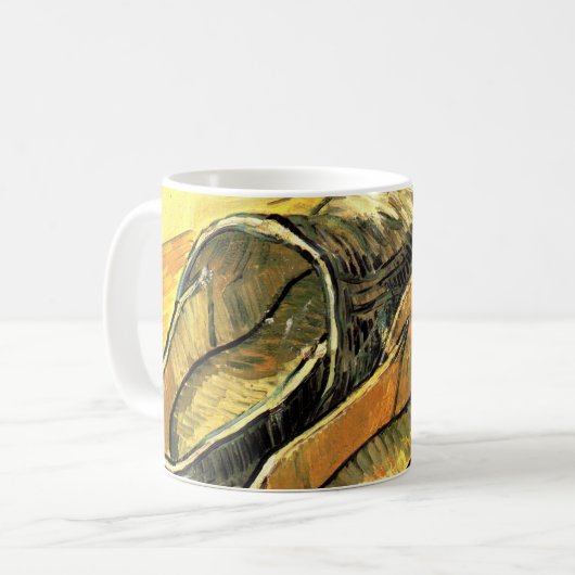 Vincent van Gogh - Ein Paar Lederklappen Kaffeetasse (Vorderseite Links)