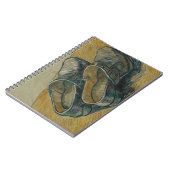 Vincent van Gogh - Ein Paar Lederkleidung 1889 Notizblock (Linke Seite)