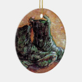 Vincent Van Gogh - ein Paar Schuhe Keramikornament (Rechts)