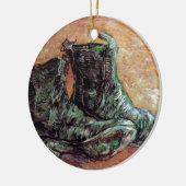 Vincent Van Gogh - ein Paar Schuhe Keramikornament (Links)