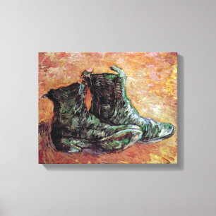 Vincent Van Gogh - Ein Paar Schuhe Leinwanddruck