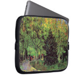 Vincent Van Gogh - eine Straße im öffentlichen Gar Laptopschutzhülle (Vorne Rechts)