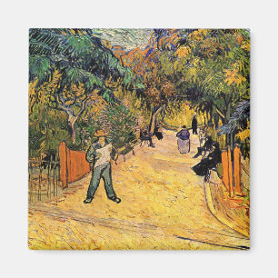 Vincent van Gogh - Eingang zum öffentlichen Park,  Magnet