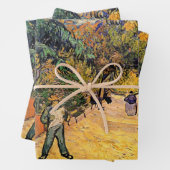 Vincent van Gogh - Eingang zum Public Park, Arles Geschenkpapier Set (Beispiel)