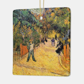 Vincent van Gogh - Eingang zum Public Park, Arles Keramikornament (Links)