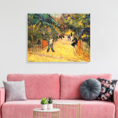 Vincent van Gogh - Eingang zum Public Park, Arles Leinwanddruck (Insitu (Wohnzimmer))