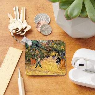 Vincent van Gogh - Eingang zum Public Park, Arles Schlüsselanhänger
