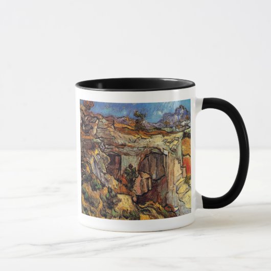 Vincent Van Gogh - Eintritt in einen Steinbruch de Tasse (Rechts)