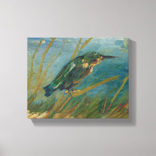 Vincent Van Gogh - Eisvogel am Wasser Leinwanddruck