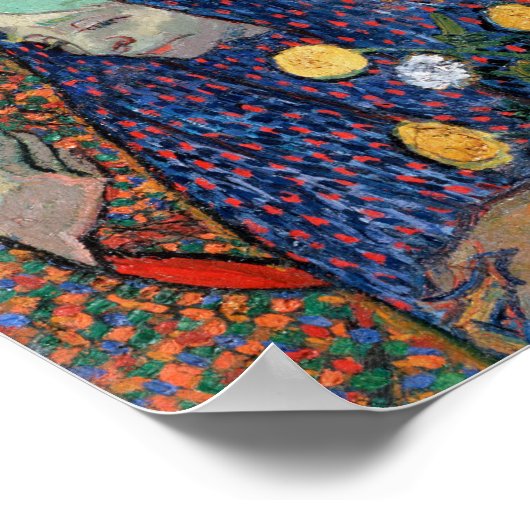 Vincent Van Gogh - Erinnerung an den Garten in Ett Poster (Ecke)