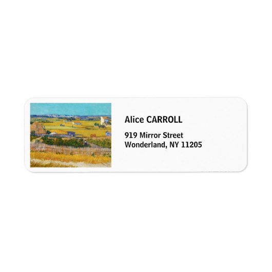 Vincent van Gogh - Ernte bei La Crau (Vorne)