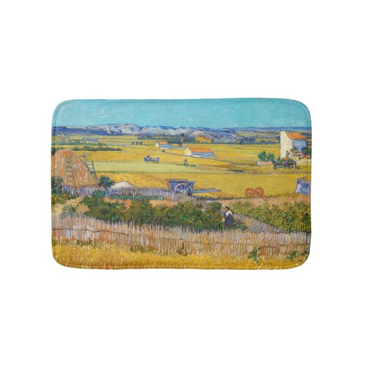 Vincent van Gogh - Ernte bei La Crau Badematte (Vorderseite)