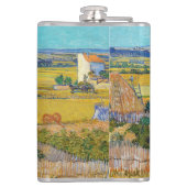 Vincent van Gogh - Ernte bei La Crau Flachmann (Rückseite)