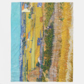 Vincent van Gogh - Ernte bei La Crau Fleecedecke (Vorderseite)